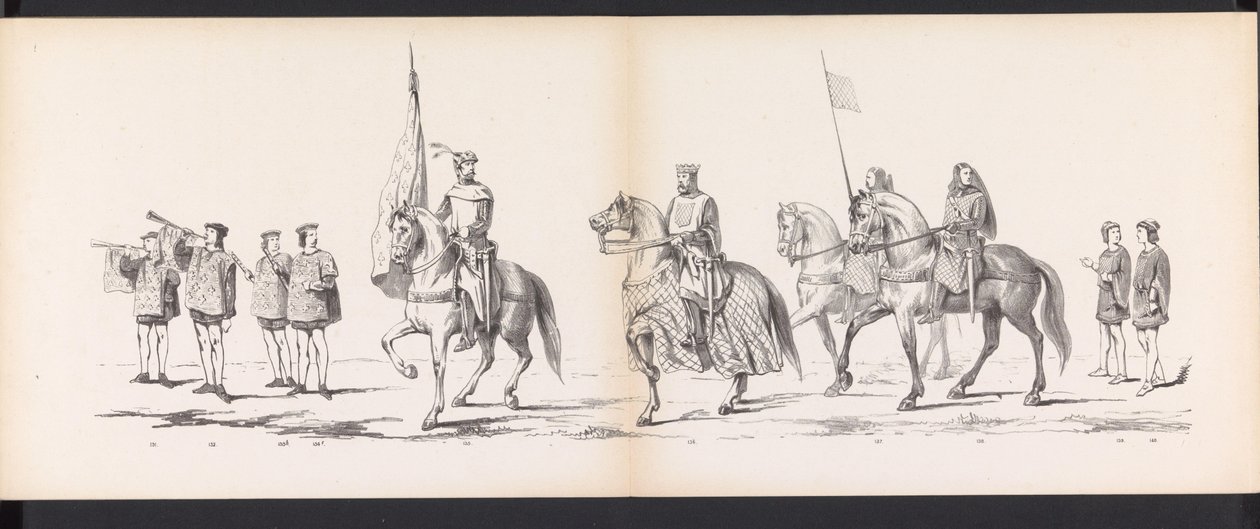 Masquerade of the Leiden Students, 1865 (Plate 11) by Jan Daniël Cornelis Carel Willem baron de Constant Rebecque