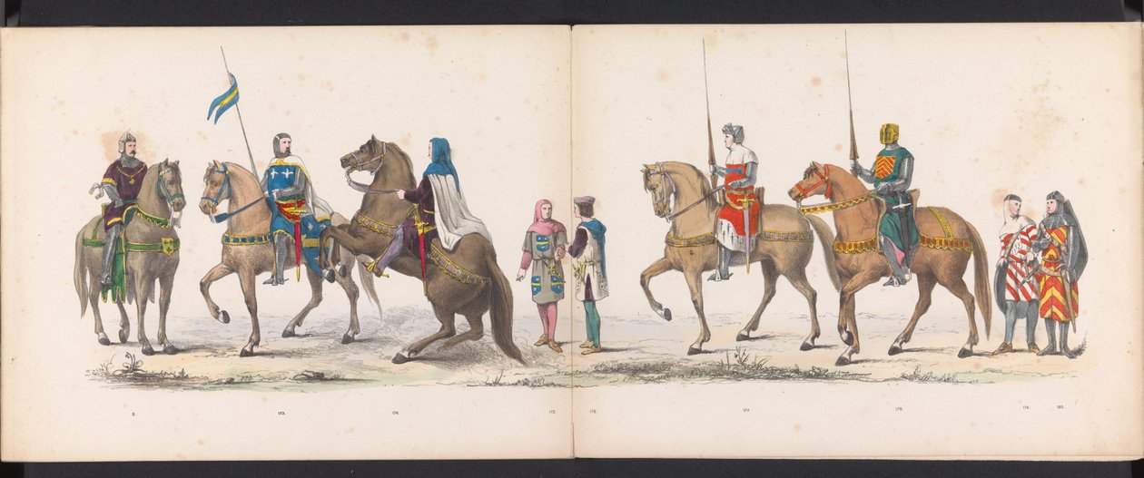 Masquerade of the Leiden students, 1865 (plate 14) by Jan Daniël Cornelis Carel Willem baron de Constant Rebecque