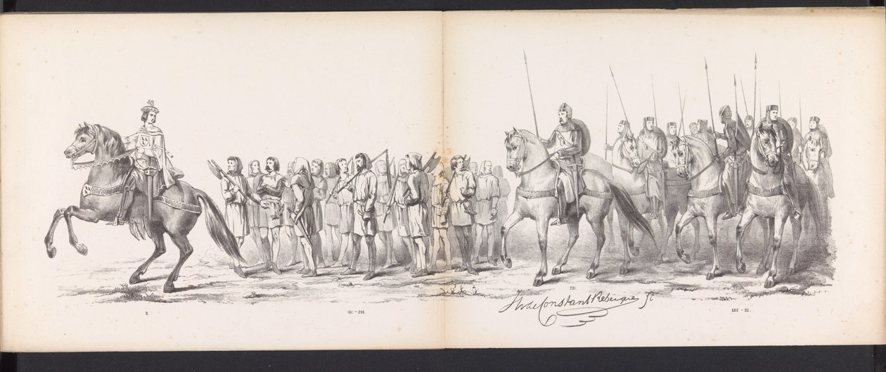 Masquerade of the Leiden Students, 1865 (plate 15) by Jan Daniël Cornelis Carel Willem baron de Constant Rebecque