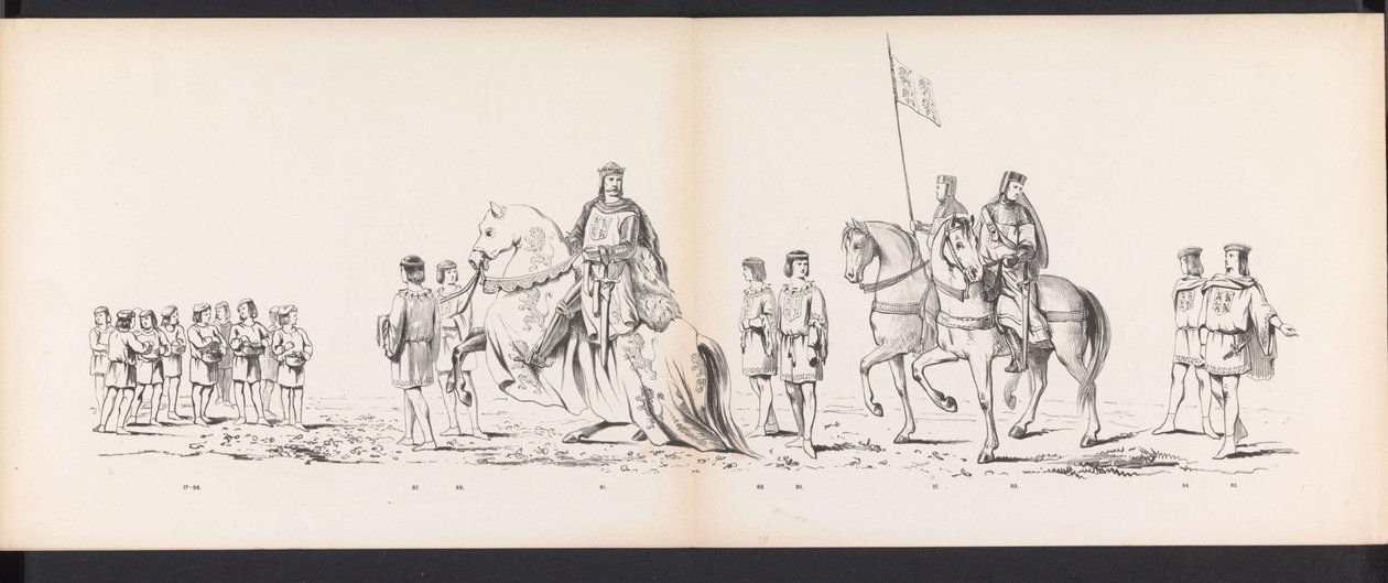 Masquerade of the Leiden Students, 1865 (plate 7) by Jan Daniël Cornelis Carel Willem baron de Constant Rebecque