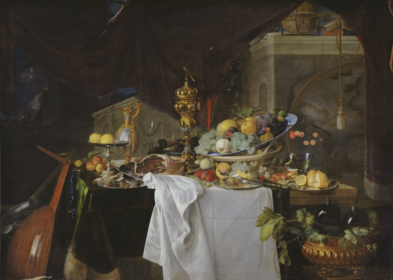 Still Life, 1640 by Jan Davidsz de Heem