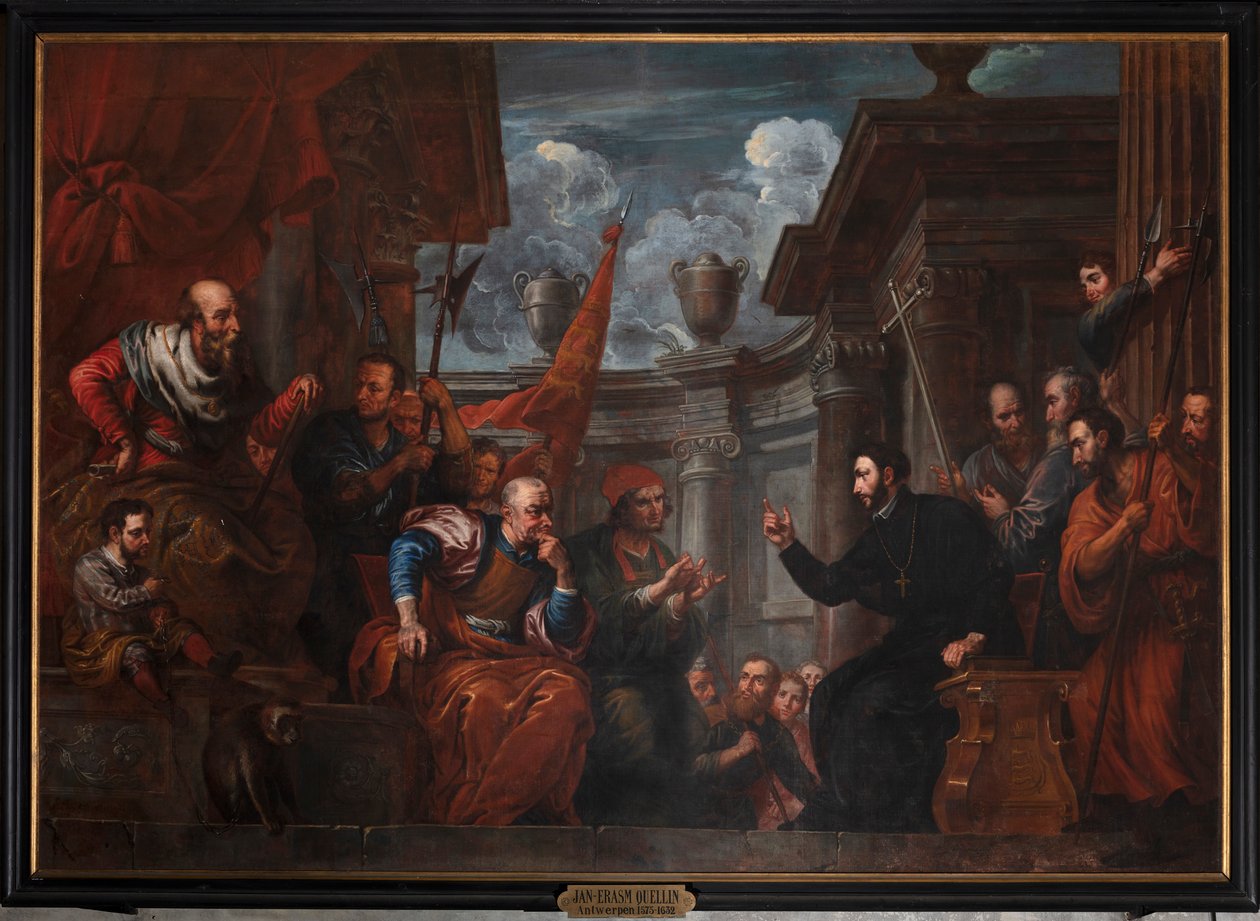 Saint Francis Xavier in Dispute with the Emperor of Japan