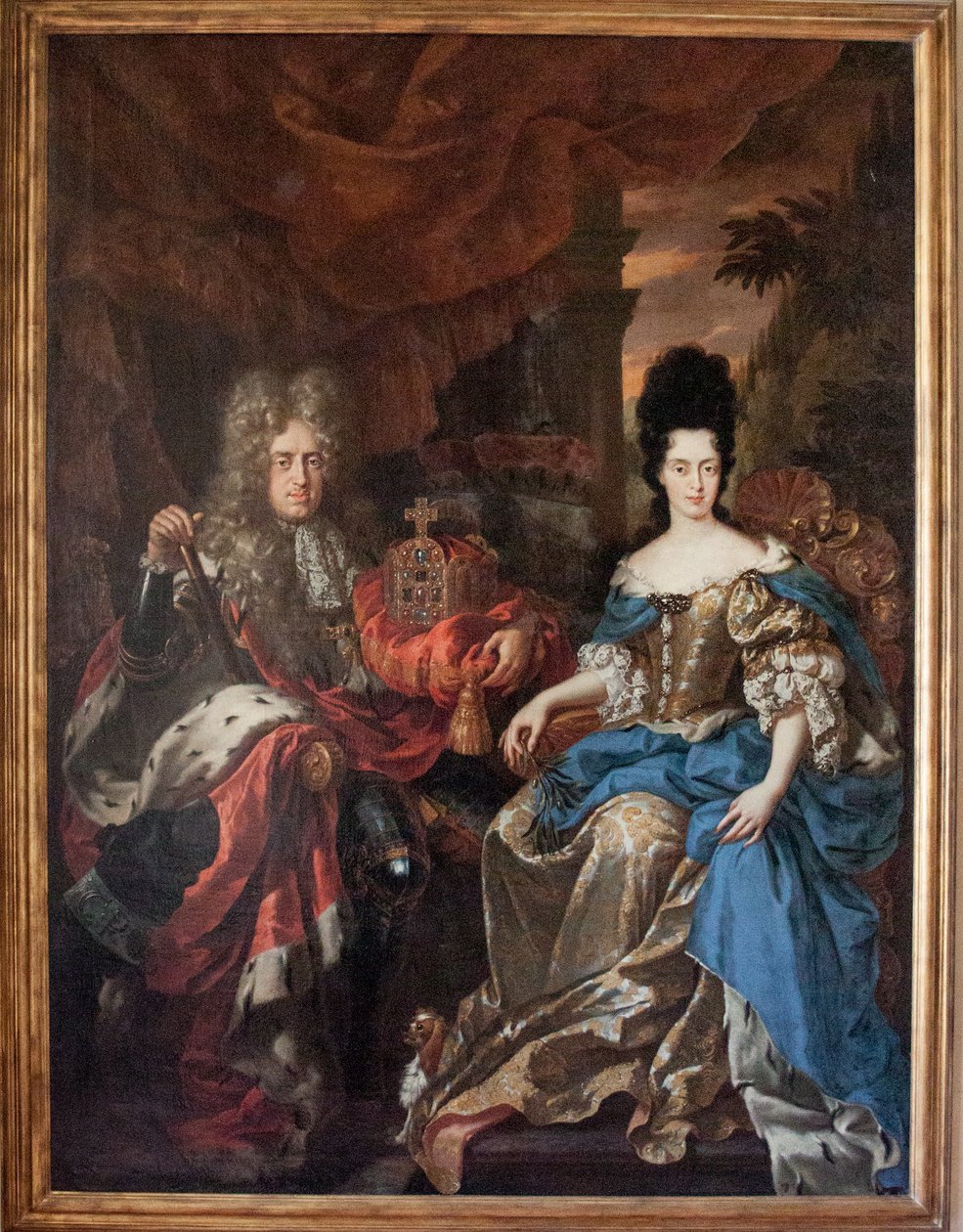 Double Portrait of Johann Wilhelm von der Pfalz and Anna Maria Luisa de