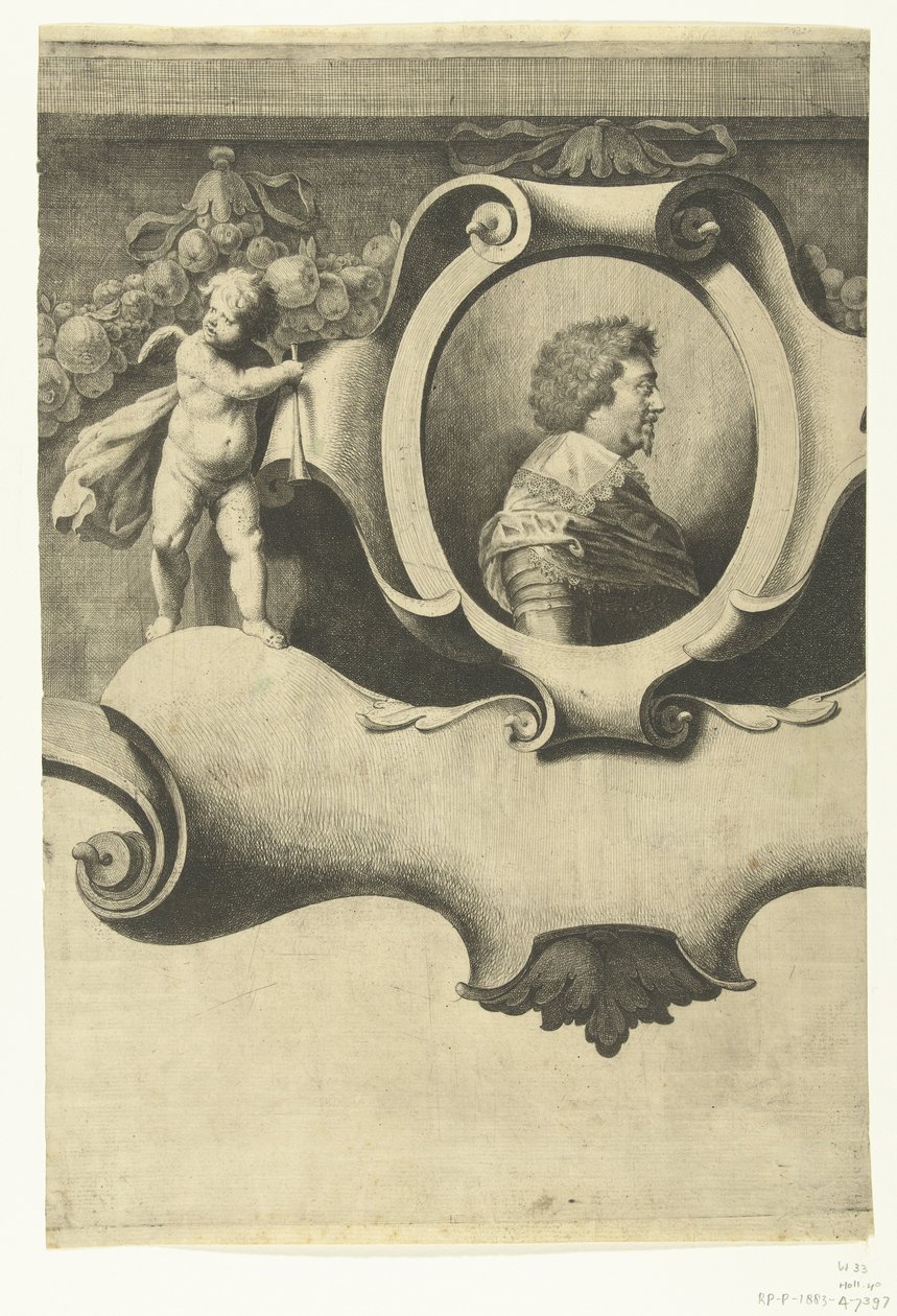 Siege of Breda (with portrait of Frederick Henry) by Jan Gerritsz. van Bronckhorst