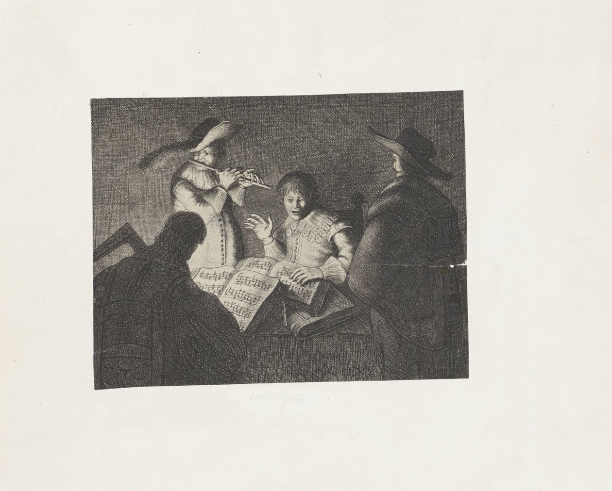 Musical Company by Jan Gillisz. van Vliet