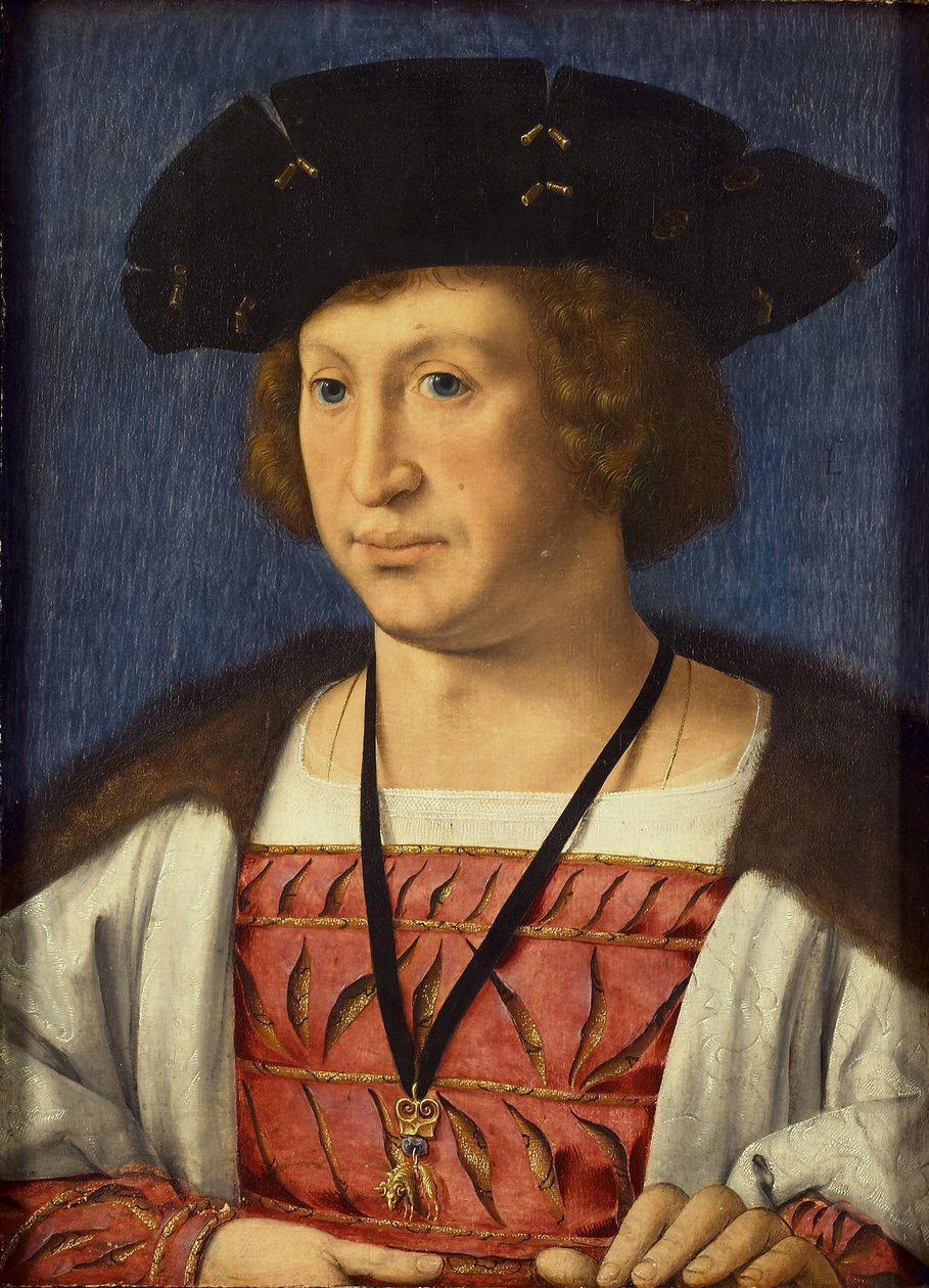 Floris van Egmond, Count of Buren by Jan Gossaert