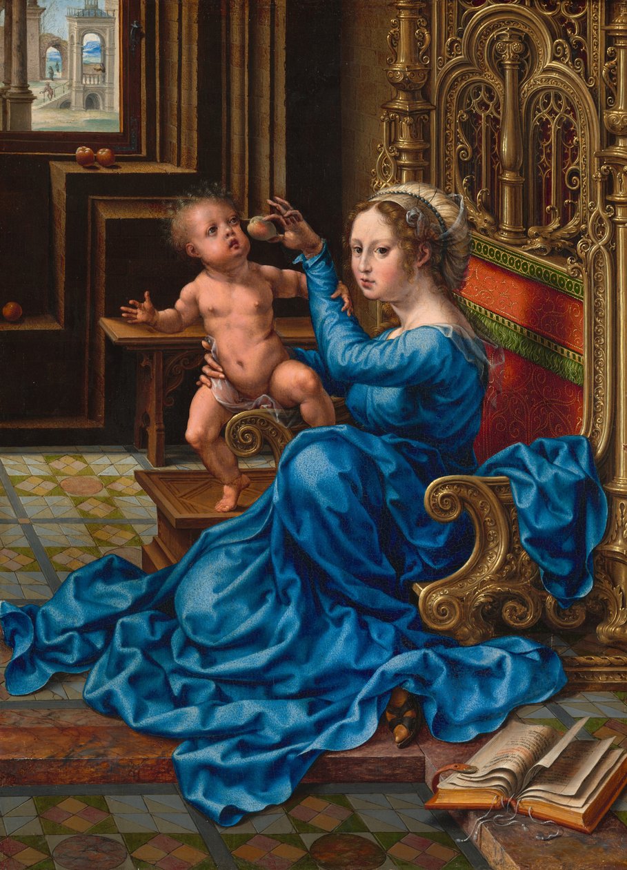 Madonna and Child, c. 1532 by Jan Gossaert
