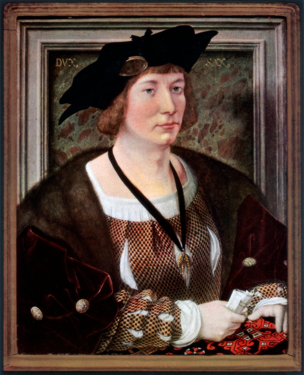 Portrait of Hendrik III, Count of Nassau-Breda, c1516-1517 by Jan Gossaert