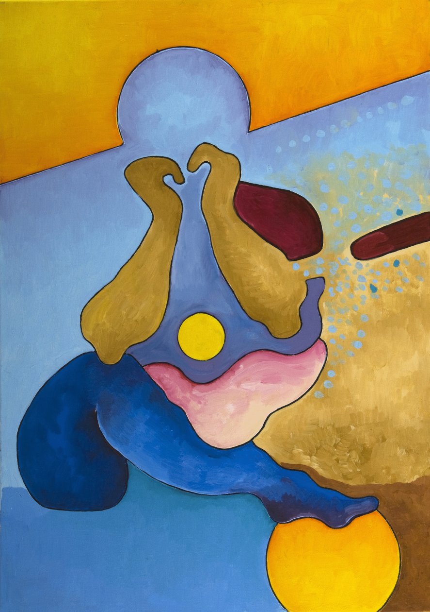 Boy, Age 14, Contemplating his Future by Jan Groneberg