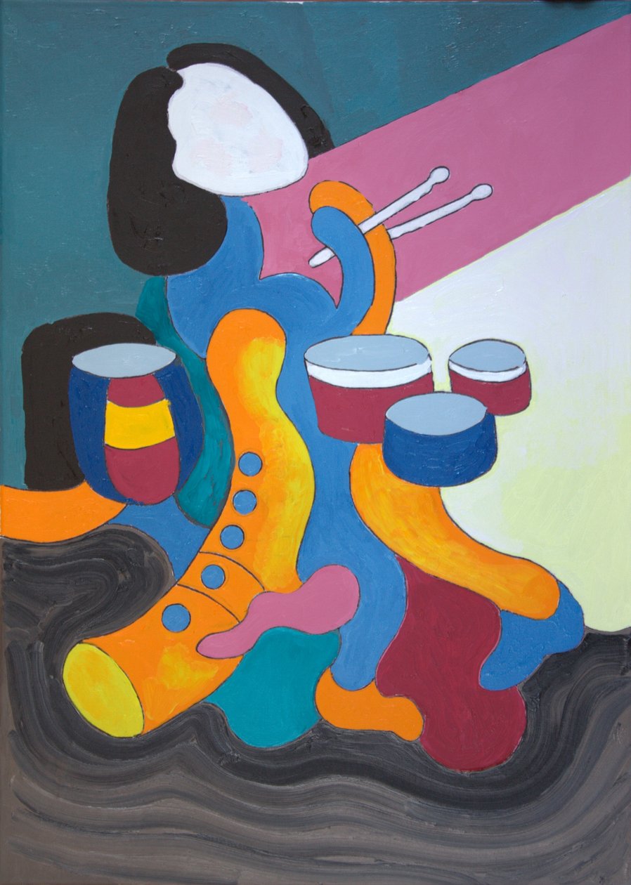 Little Drummer Girl, 2009 by Jan Groneberg