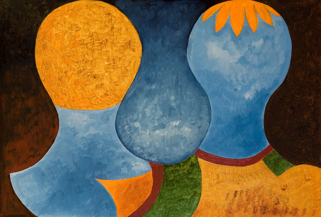 Two Twins but only one Orange Crown, 2005 by Jan Groneberg