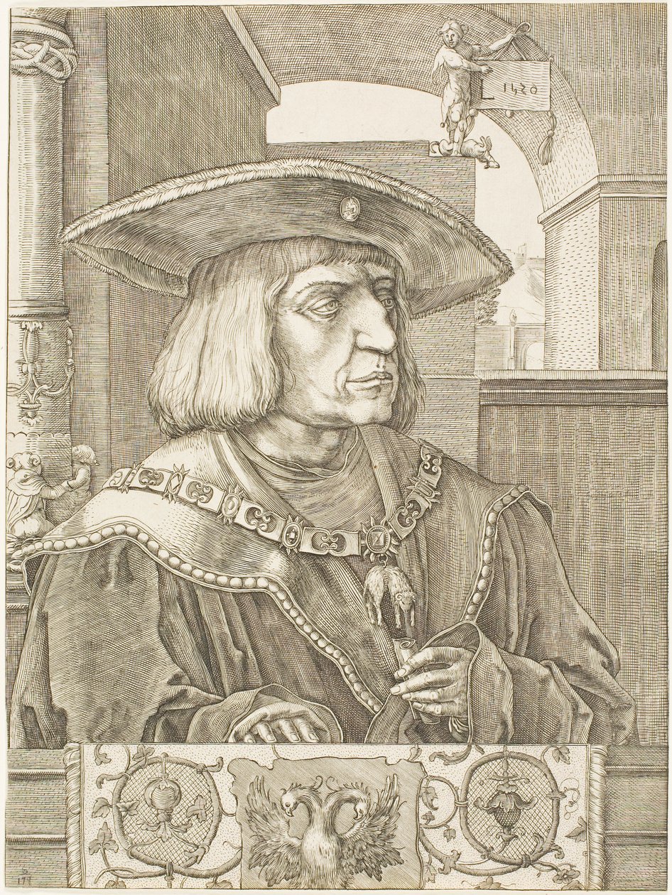 Emperor Maximilian I by Jan Harmensz. Muller