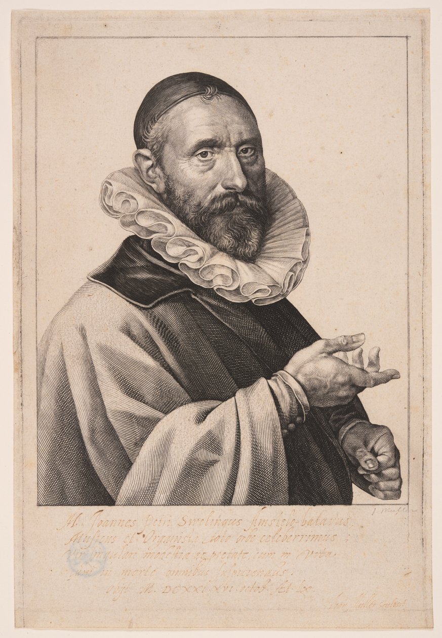 Jan Pietersz. Sweelinck, Organist and Composer in Amsterdam by Jan Harmensz. Muller