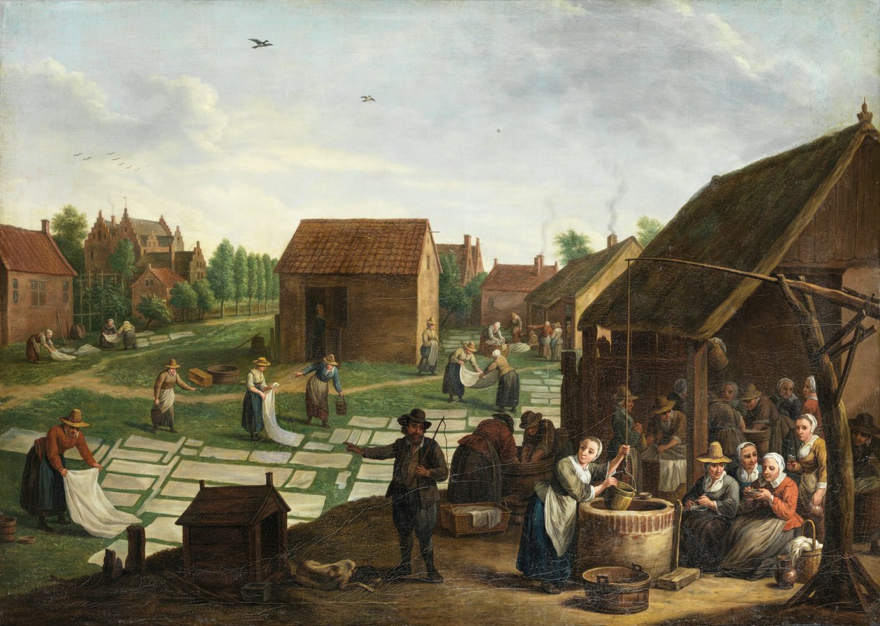 Bleachfield by Jan Josef Horemans the Younger