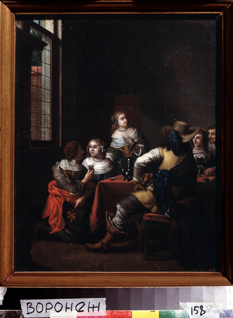 The Merrymeeting by Jan Josef the Elder Horemans