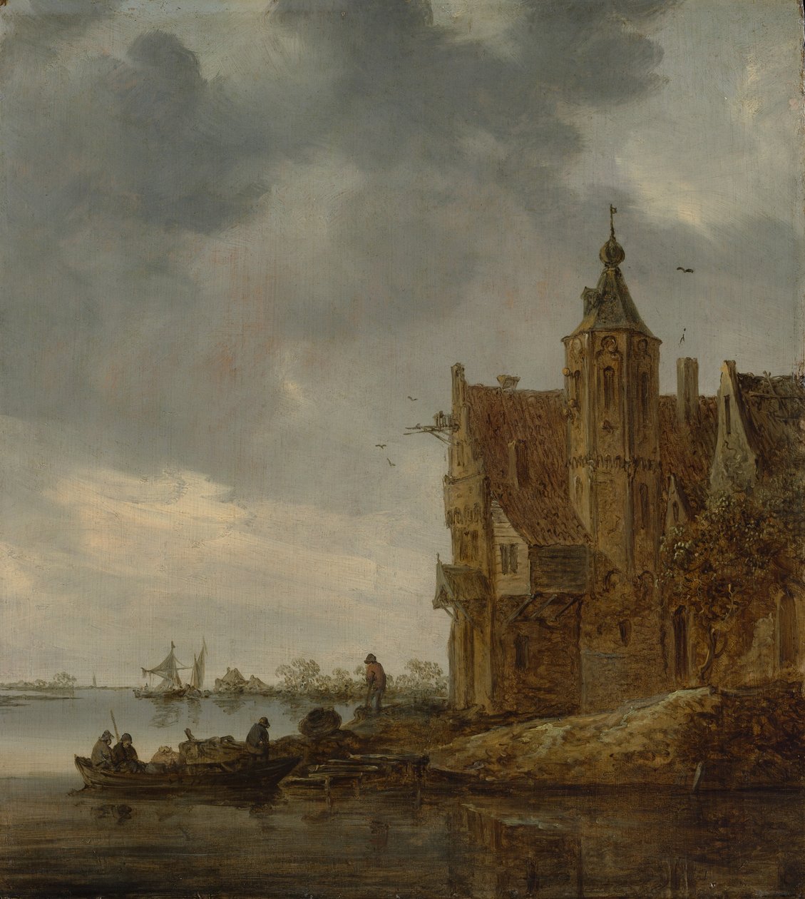 Country House near the Water by Jan Josephsz van Goyen