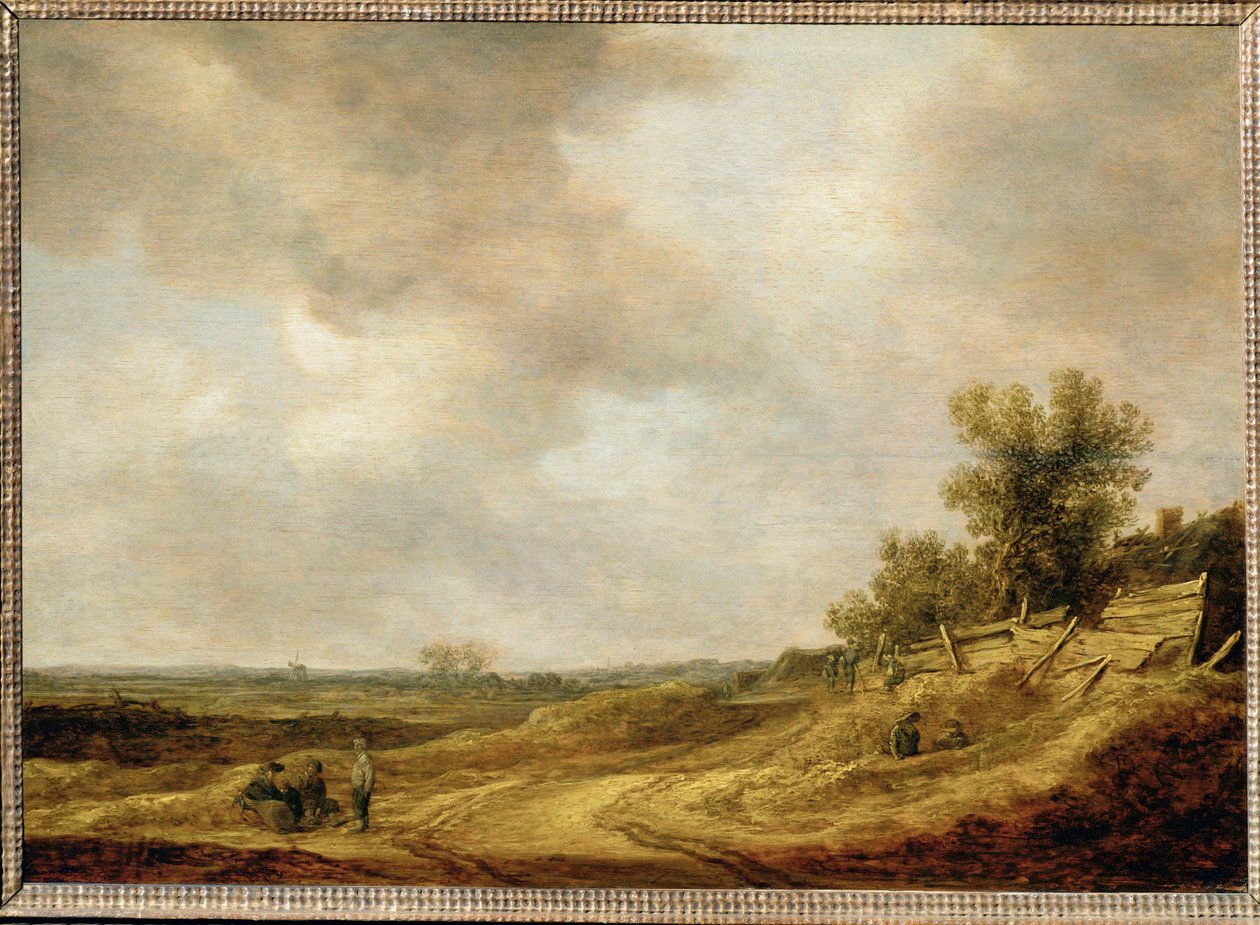 Flat Landscape by Jan Josephsz van Goyen