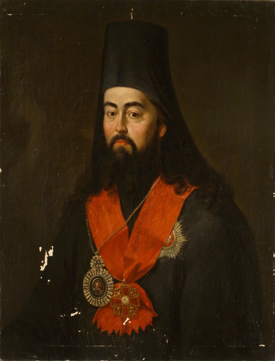 Portrait of Archbishop Pavel Ponomarev of Rostov and Yaroslavl 1745-1806, 1836 by Jan Ksawery Kaniewski