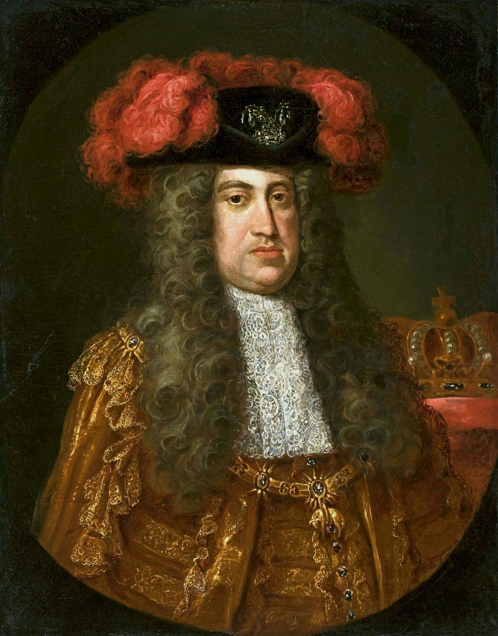 Portrait of Emperor Charles VI Hapsburg (1685–1740) with the Order of the Golden Fleece by Jan Kupecký