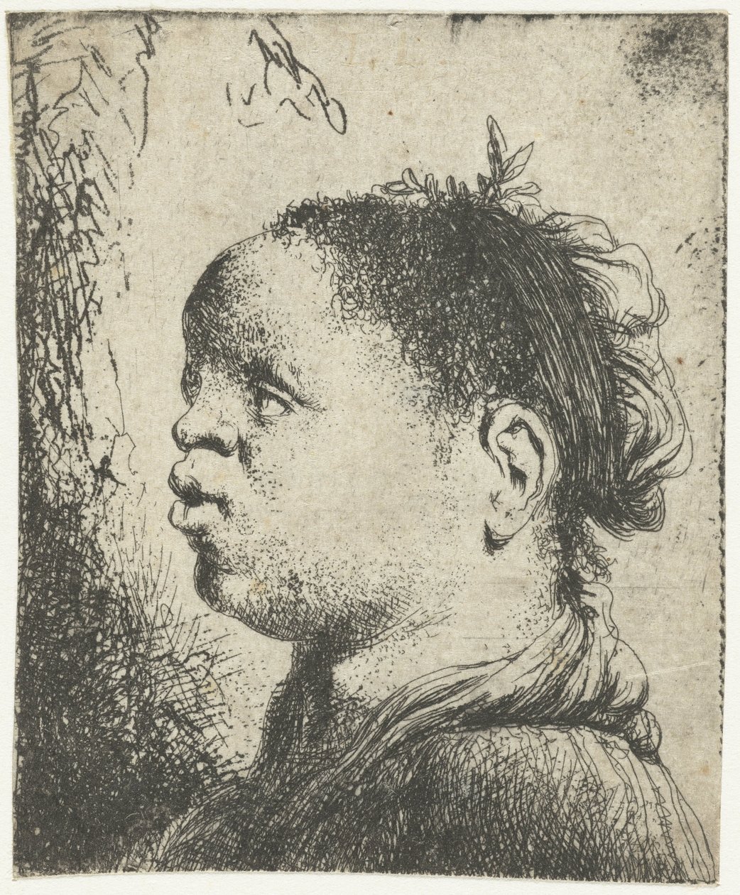 Bust of a Black Woman, Head of a Moorish Woman by Jan Lievens