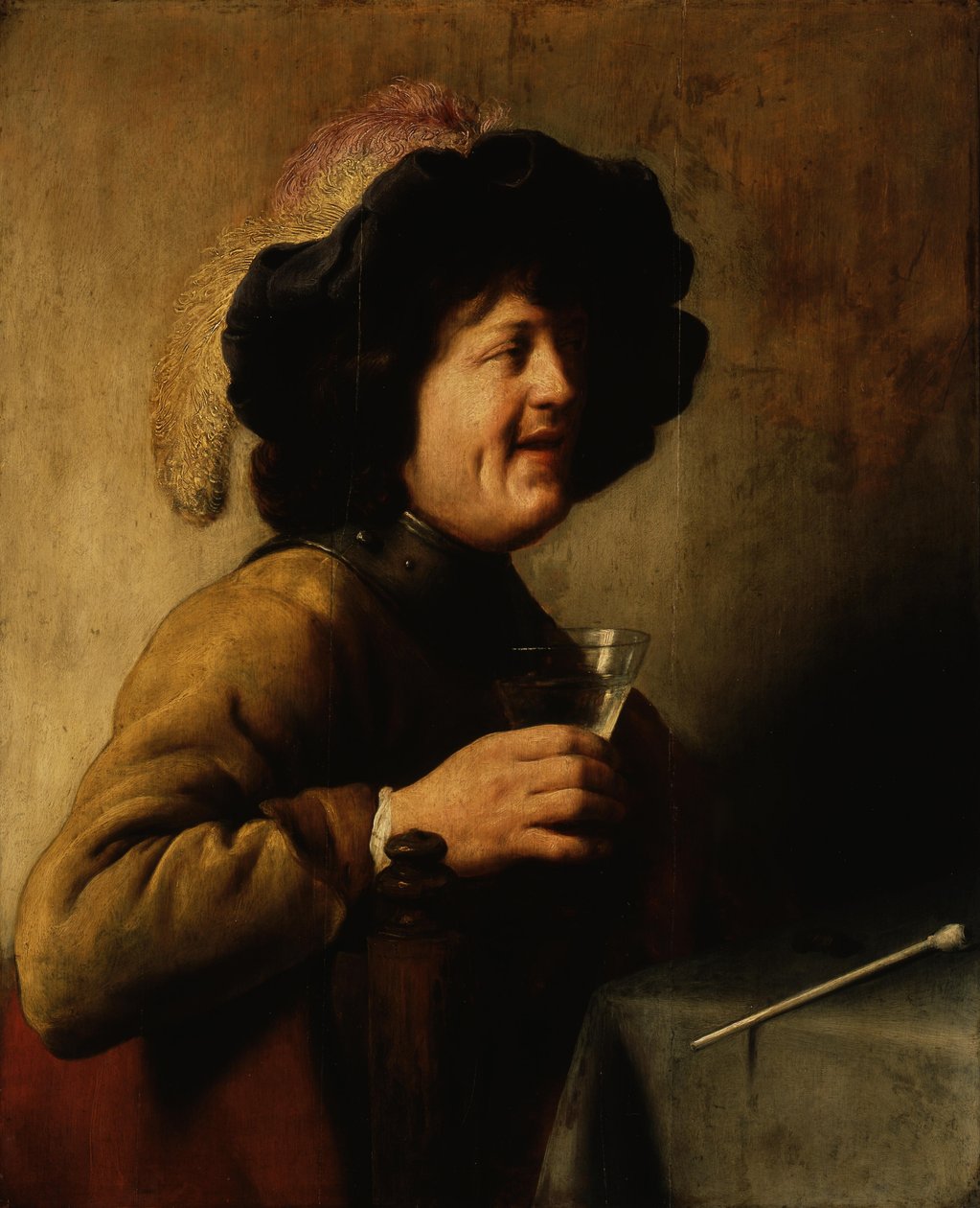The Drinker by Jan Lievens