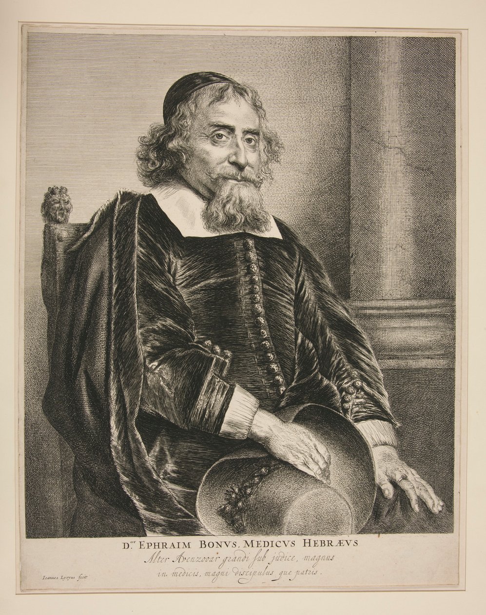 Dr. Ephraim Bonus, Hebrew Physician by Jan Lievens