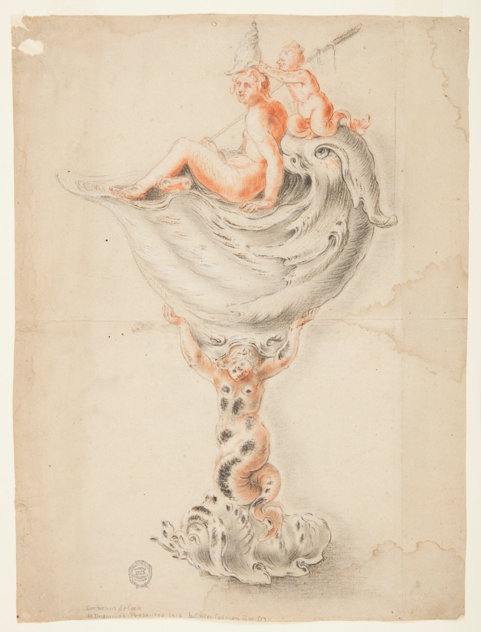 Design for a Fantastic Goblet by Jan Lutma