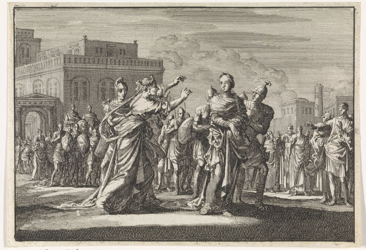 Marianne Being Taken Away to Be Killed by Jan Luyken