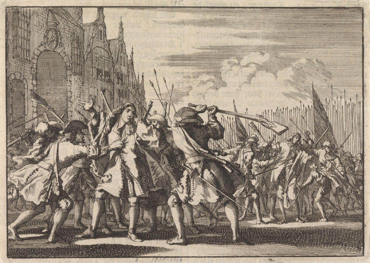 Murder of the De Witt Brothers, 1672 by Jan Luyken