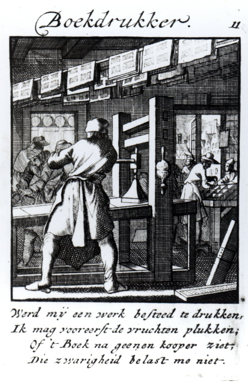 The Book Printer, from the Trade Book 