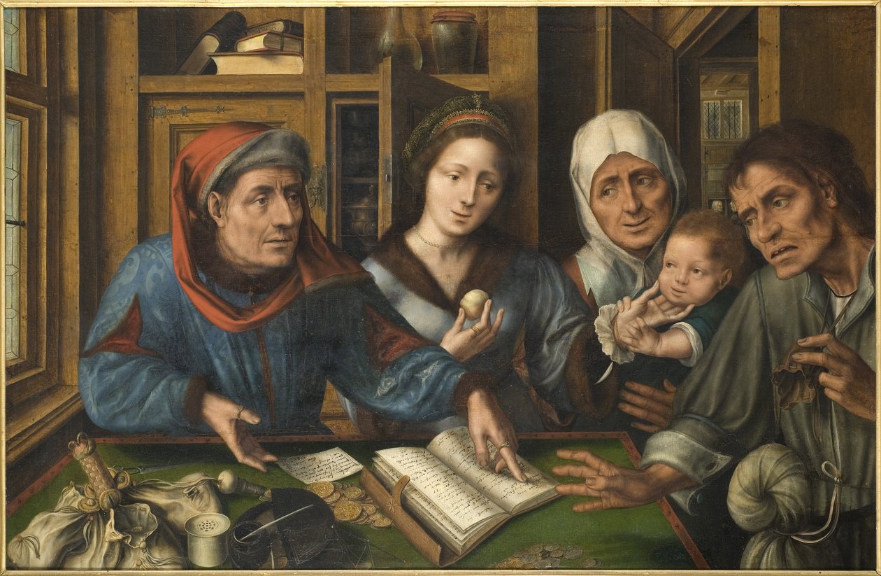 The Tithing by Jan Massys