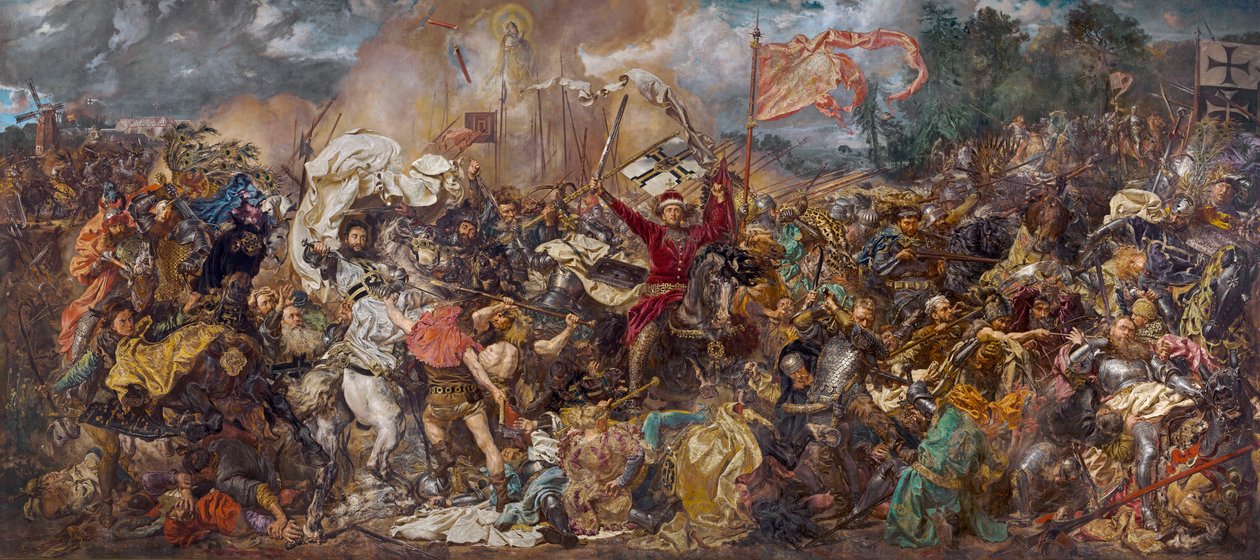 Battle of Grunwald by Jan Matejko