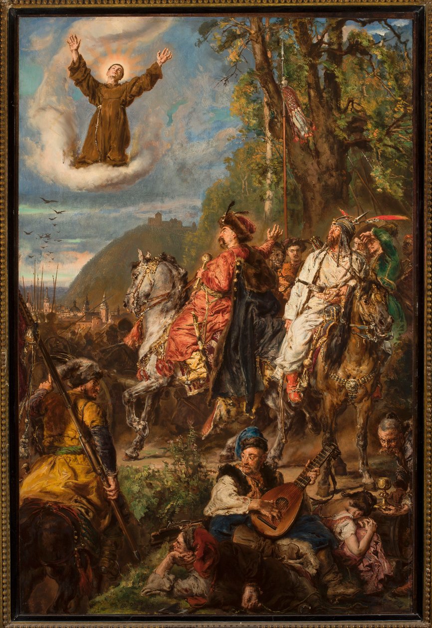Bohdan Khmelnytsky with Tuhaj-bej near Lviv by Jan Matejko