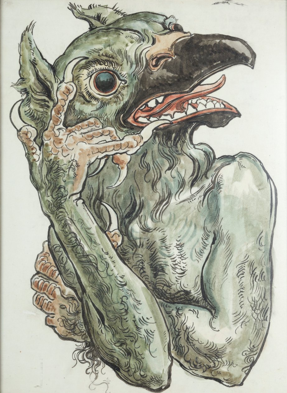 Cartoon for the Polychromy of St. Mary