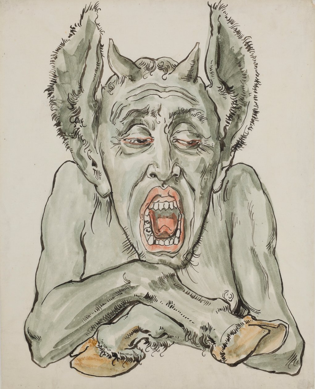 Cartoon for the Polychromy of St. Mary