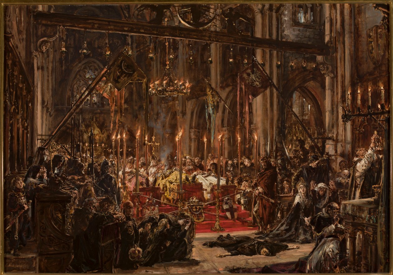 The Defeat of Legnica. Renaissance. Year 1241 by Jan Matejko