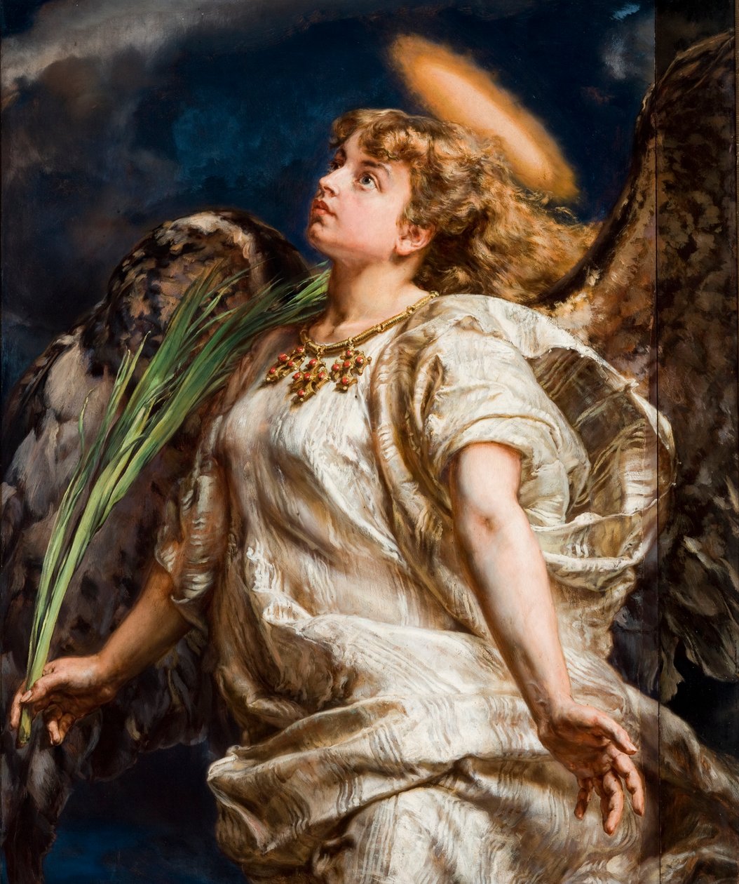 Song - Study for the Painting Joan of Arc by Jan Matejko