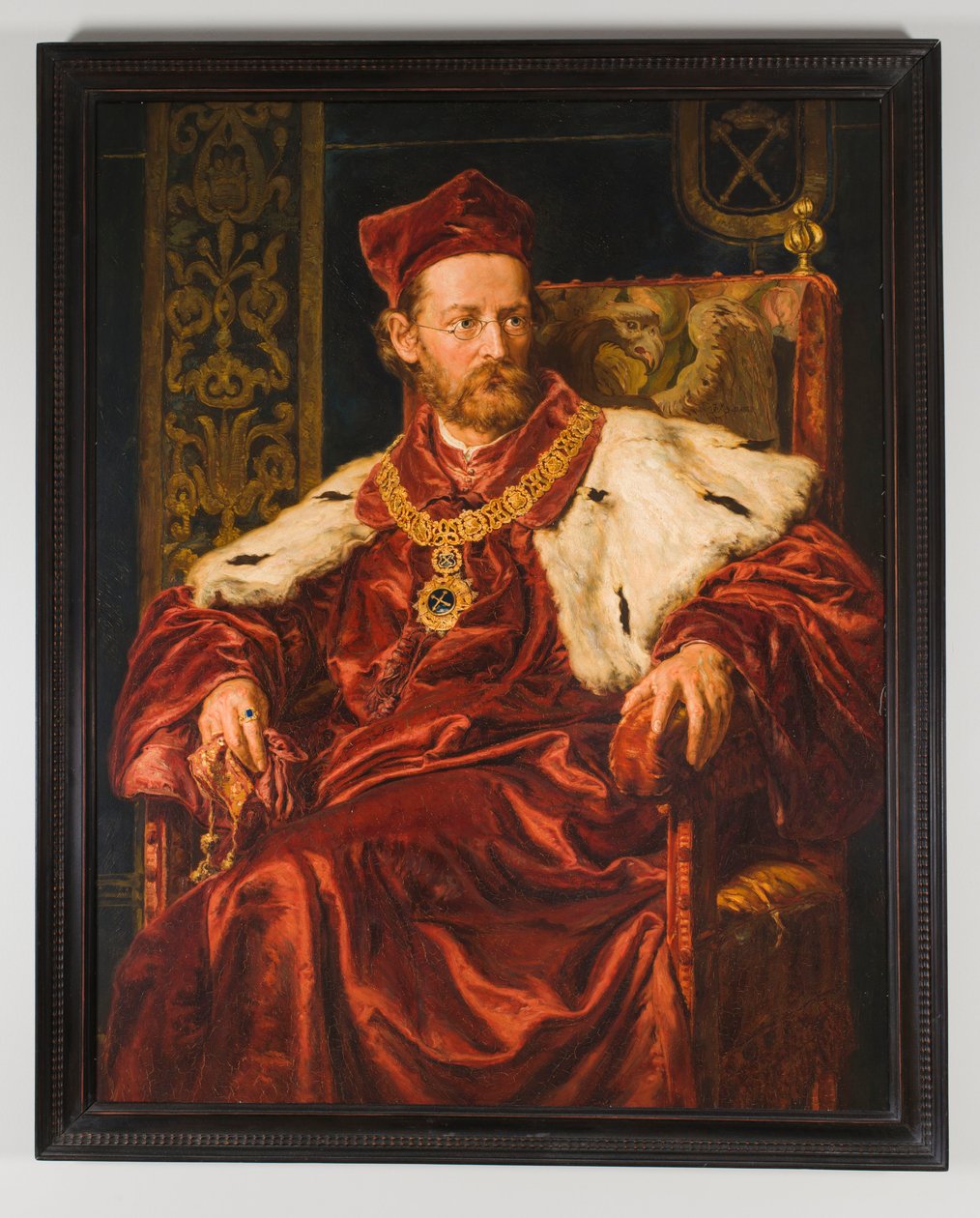 Portrait of Józef Szujski (1835-1883) by Jan Matejko