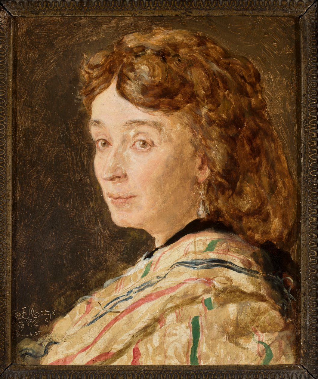 Portrait of Ludwika Groppler by Jan Matejko