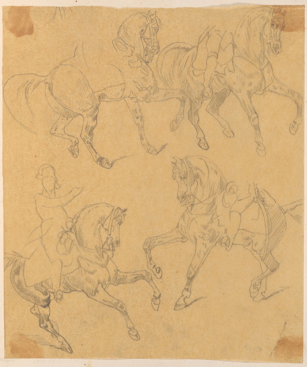 Treasury. Four Horses and a Rider. by Jan Matejko