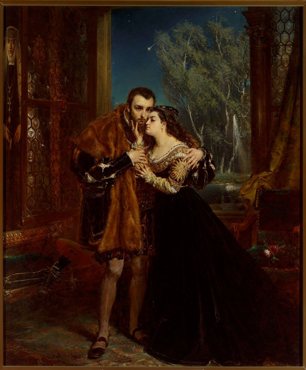 Sigismund Augustus with Barbara at the Radziwiłł Court in Vilnius by Jan Matejko