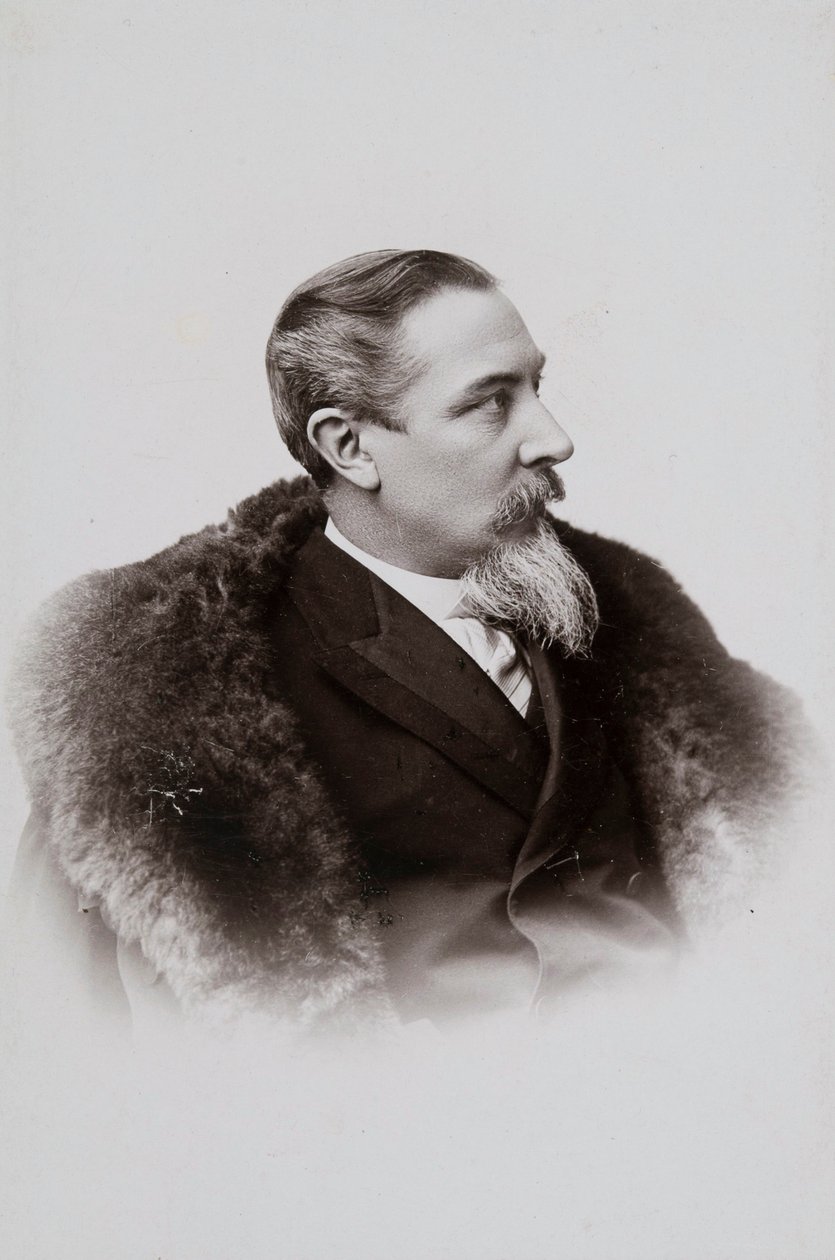 Portrait of the Painter Henryk Siemiradzki by Jan Mieczkowski
