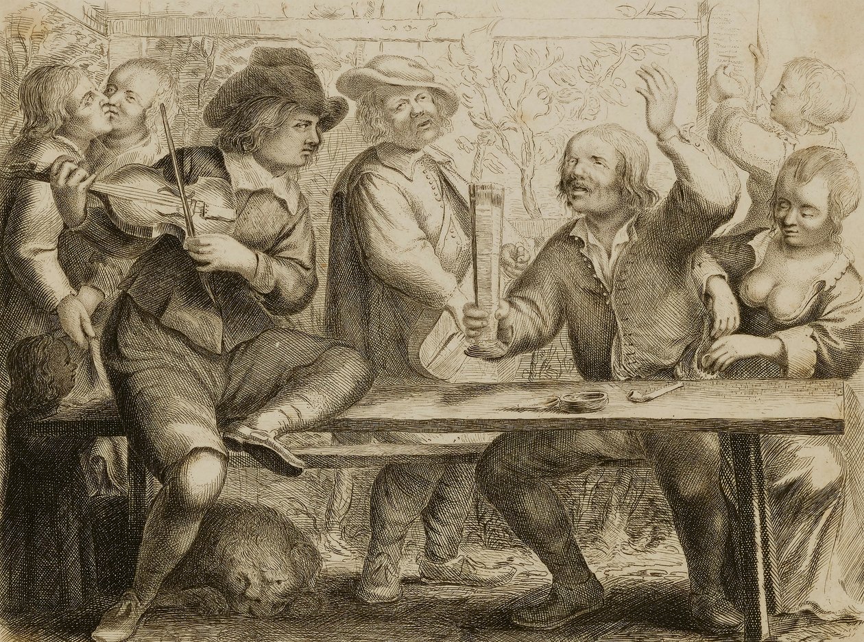 The Debauches by Jan Miense Molenaer