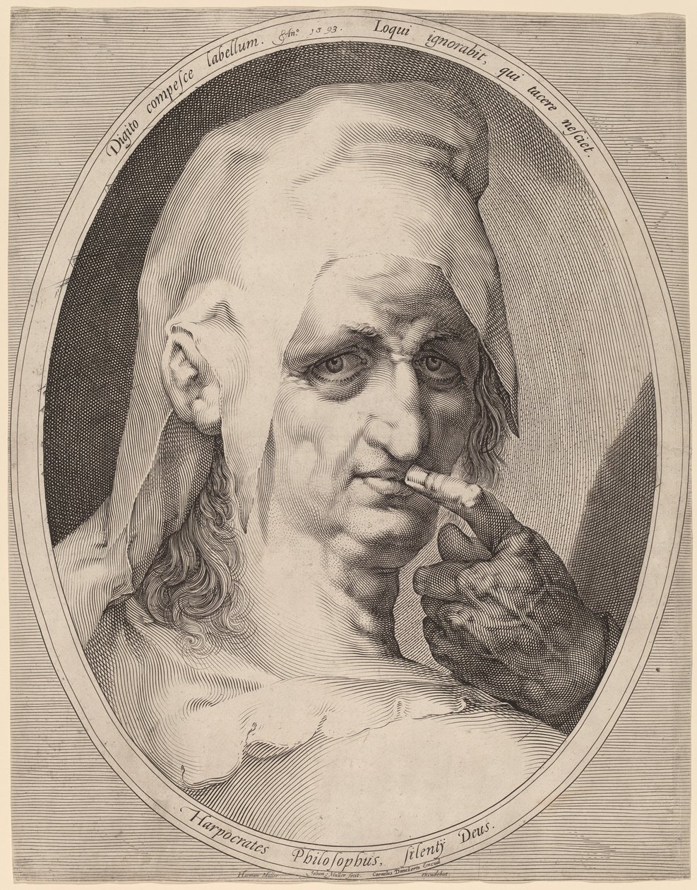 Harpocrates by Jan Muller