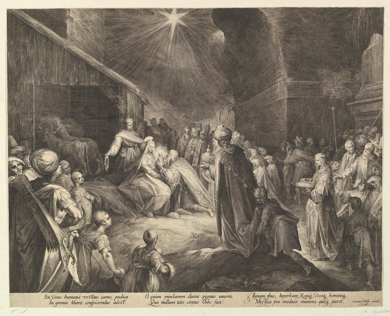 The Adoration of the Magi, ca. 1625 by Jan Muller