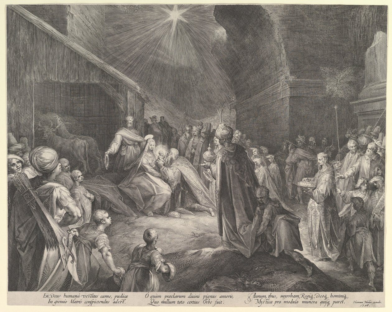 The Adoration of the Magi by Jan Muller