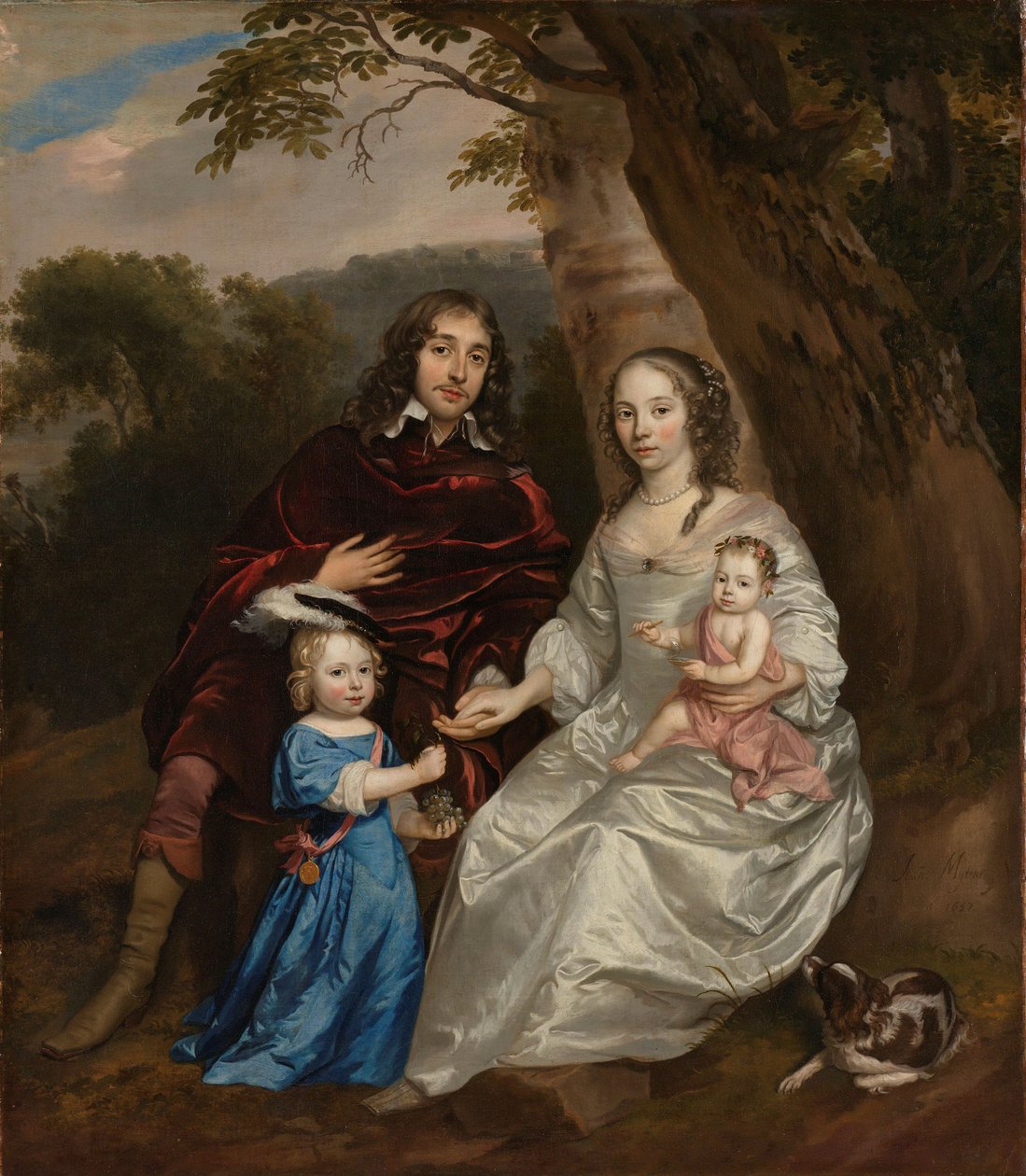 Portrait of Govert van Slingelandt by Jan Mytens or Mijtens