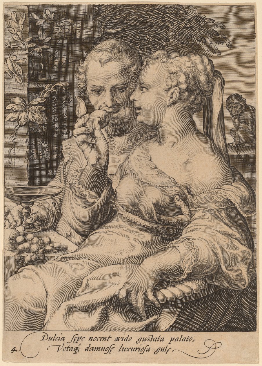 Taste by Jan Pietersz Saenredam after Hendrik Goltzius