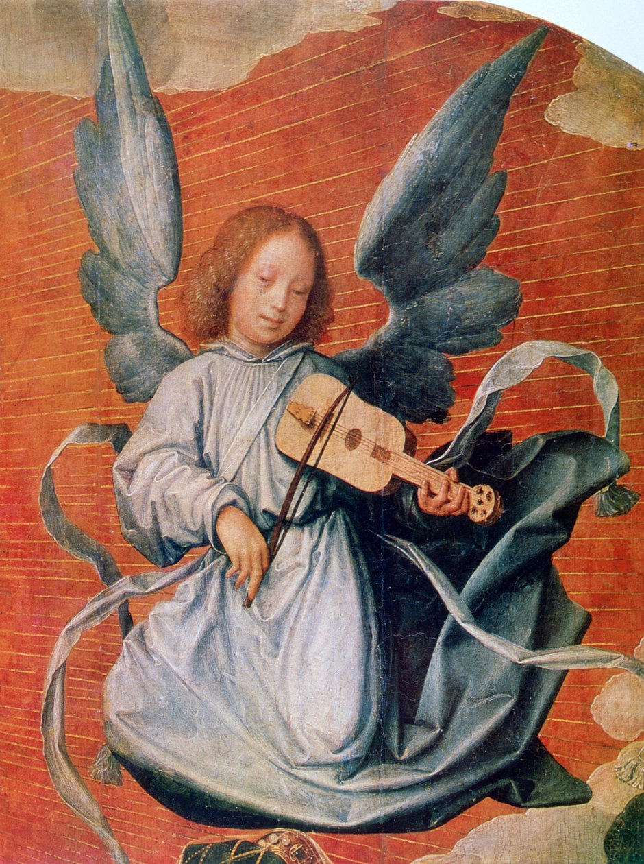 The Virgin in Glory (detail) by Jan Provoost