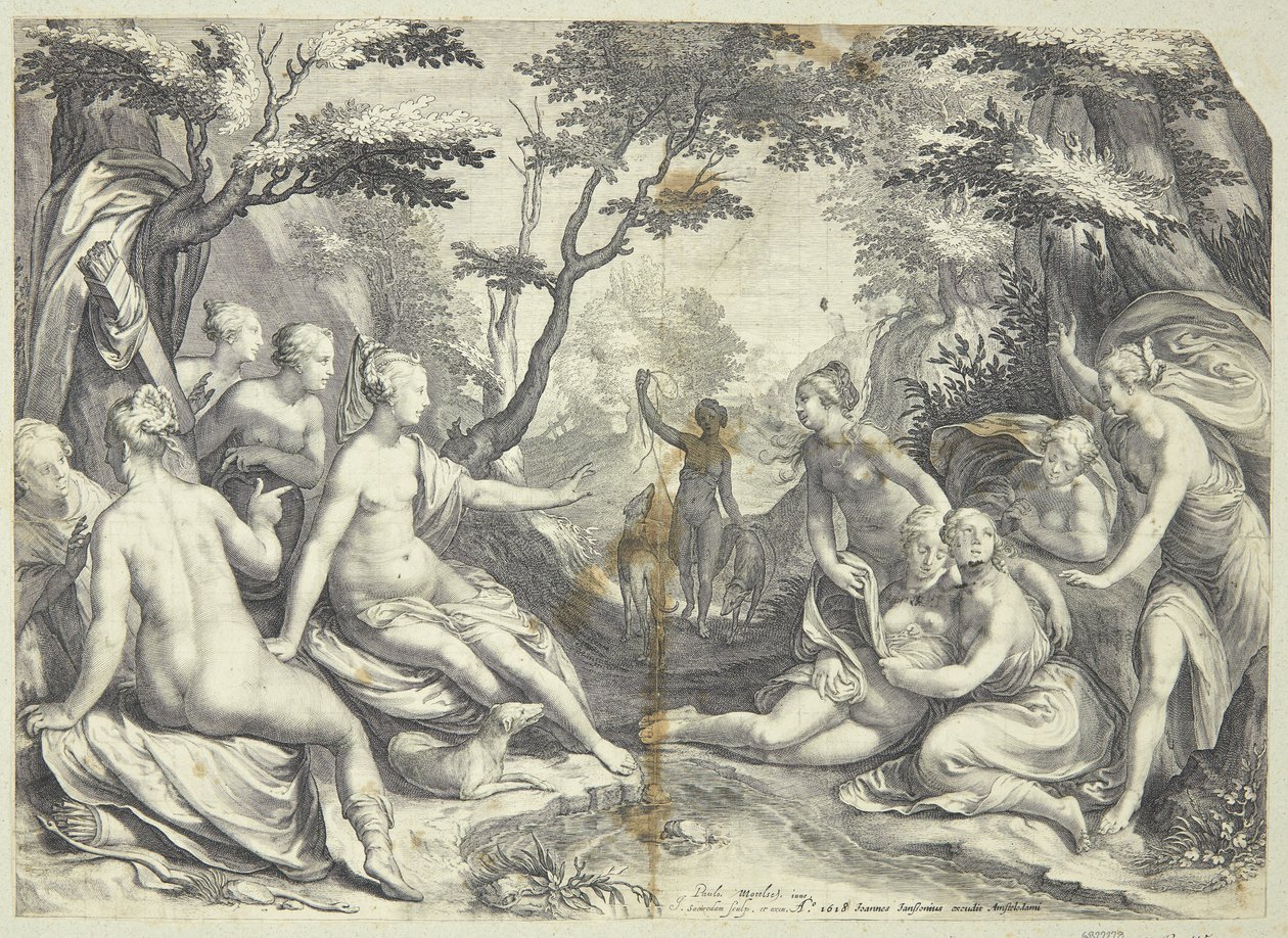 Diana and Callisto by Jan Saenredam